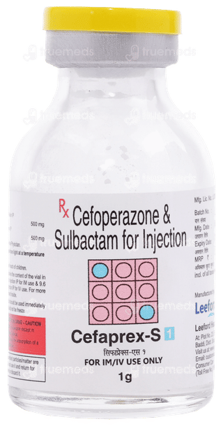 Cefaprex S 500/500 MG Injection 1